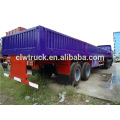 Low price 12m double axle cargo trailer,40 ton cargo transport trailer
